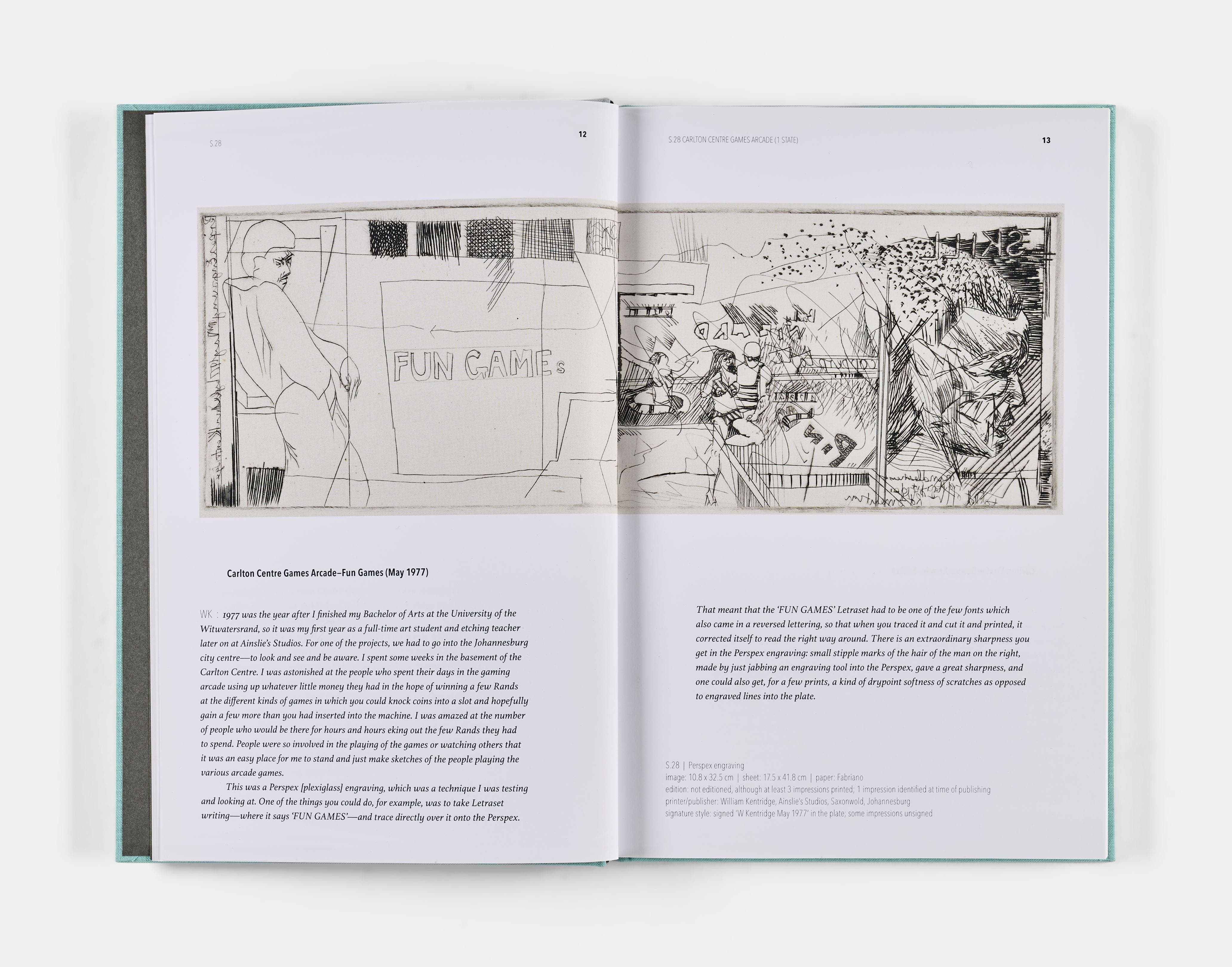 Carlton Centre Games Arcade by William Kentridge for sale